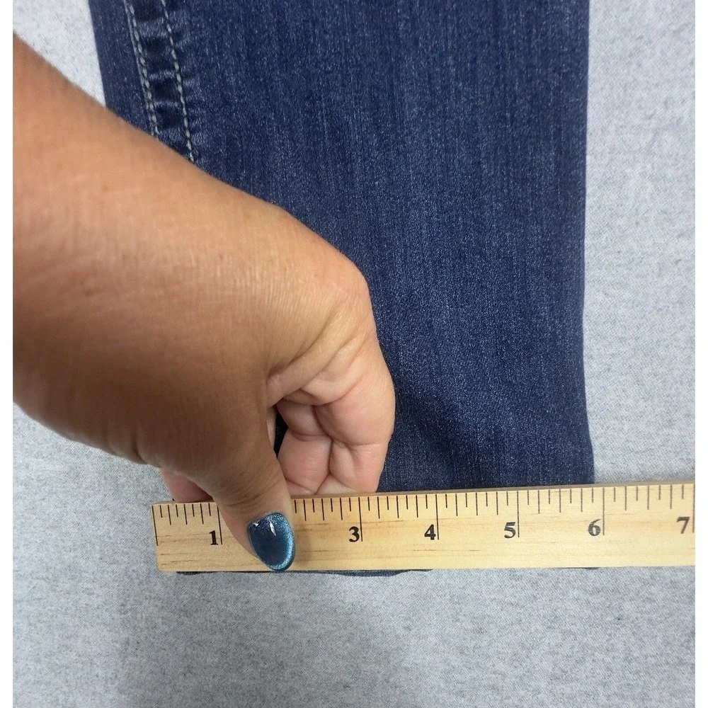 The Buckle BKE CULTURE Size 29 R Low‎ Rise Boot Cut Stretch Jeans Whiskering Y2K